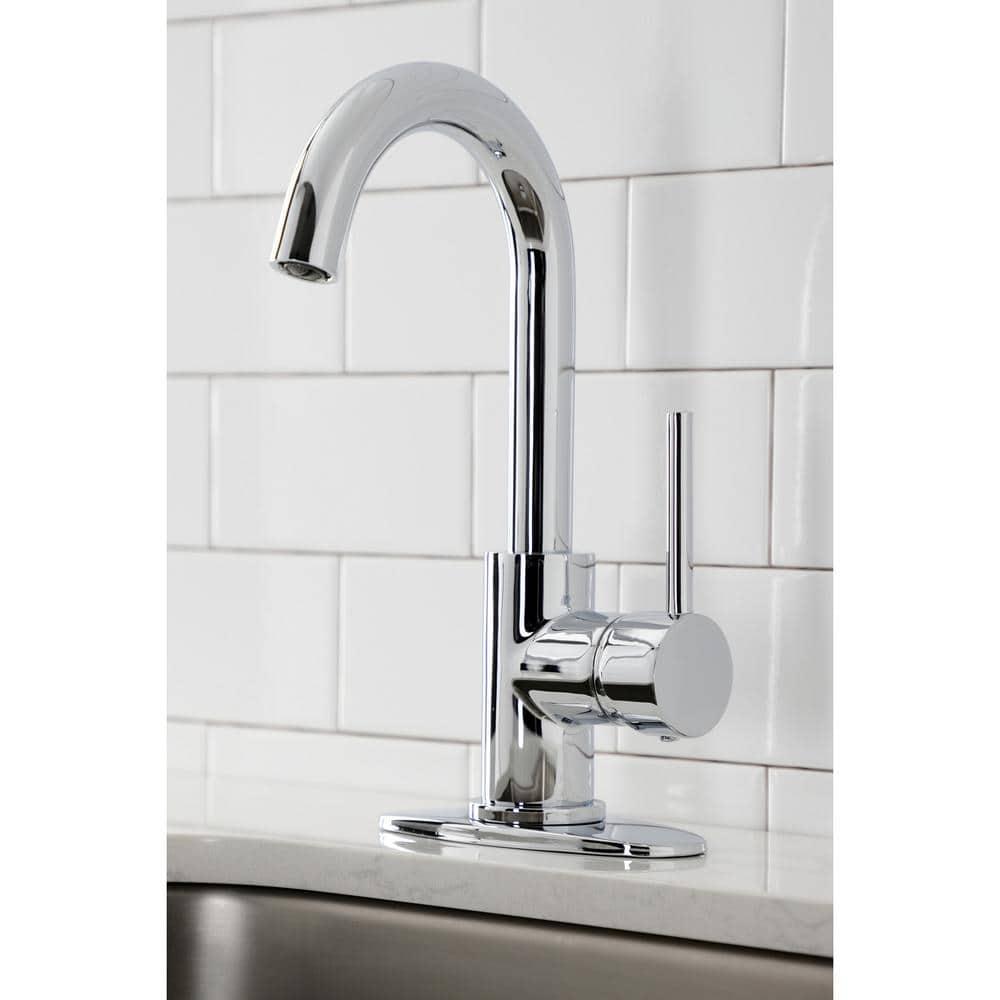 Concord Single-Handle Bar Faucet, Polished Chrome
