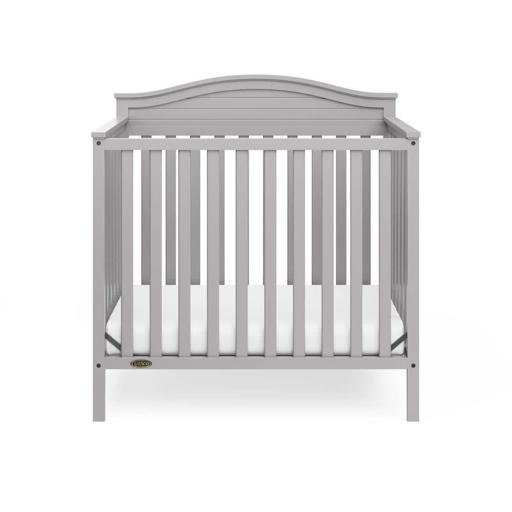Graco Stella 4-in-1 Mini Convertible Crib with Mattress