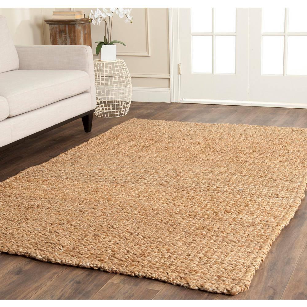 Natural Fiber NF732 Hand Woven Indoor Area Rug - Natural - 8'x10' - Safavieh.