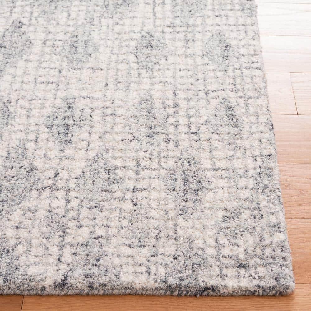 Abstract ABT206 Hand Tufted Area Rug - Grey/Ivory - 3'x5' - Safavieh.