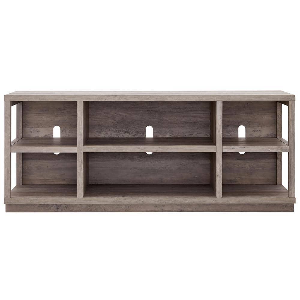 Henn&Hart 58" Gray Oak TV Stand