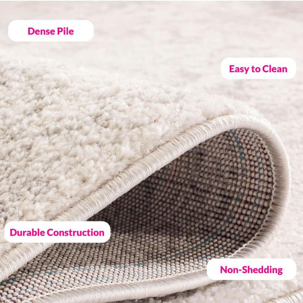 Adirondack ADR109 Machine Made Indoor Accent Rug - Ivory/Silver - 2'-6"x4' - Safavieh