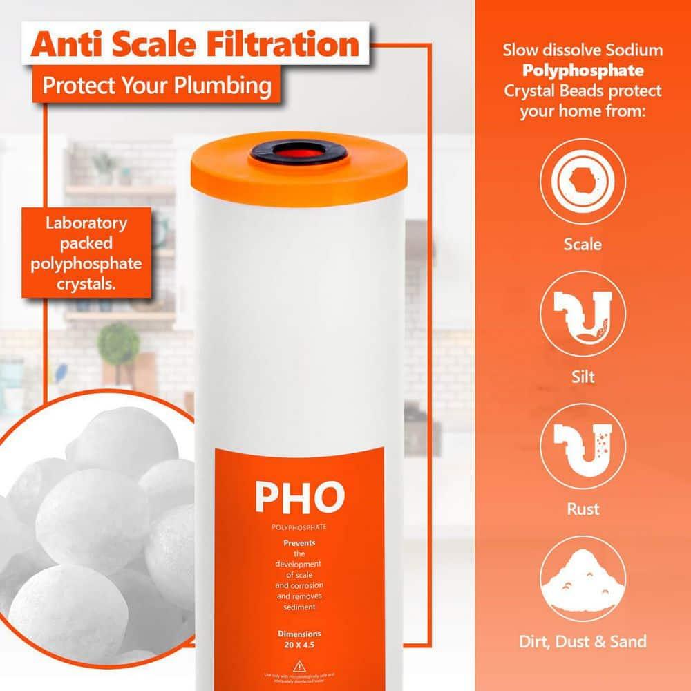 Express Water; 3-Stage Replacement Water Filter for Whole House System