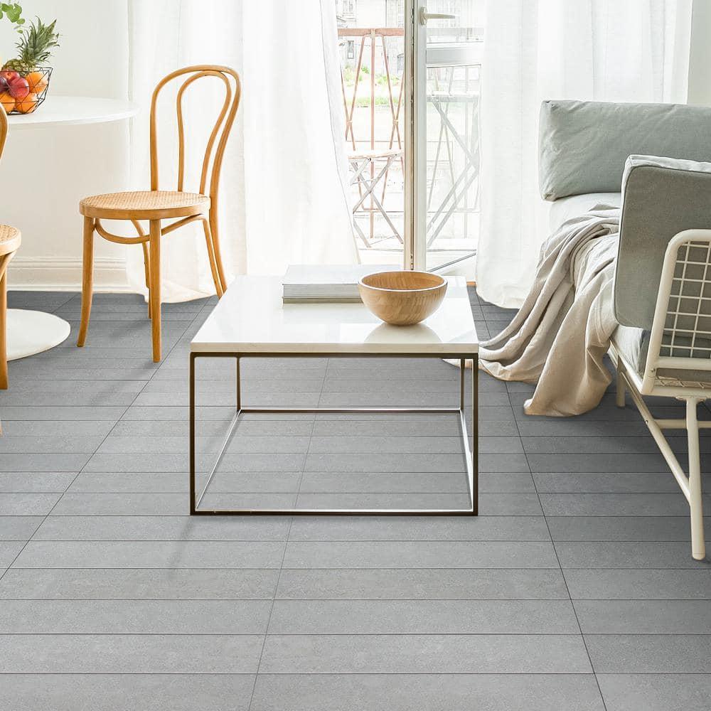 Sanskrit 4" x 19" Porcelain Patterned Subway Wall & Floor Tile