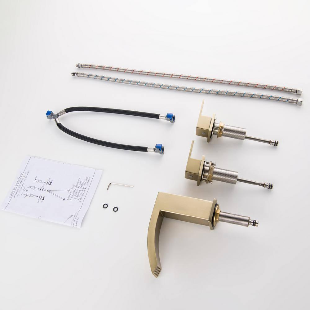 Widespread 2-handle Bathroom Faucet