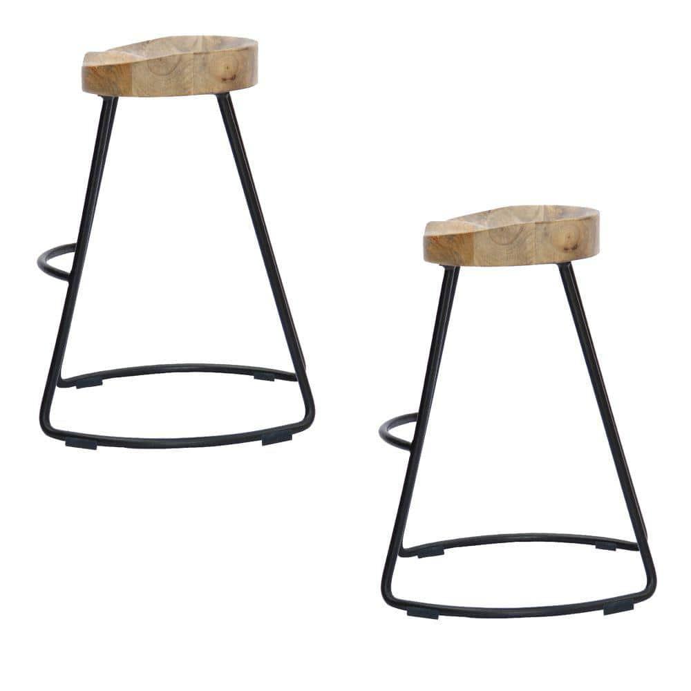 The Urban Port Counter Stool with Metal Frame