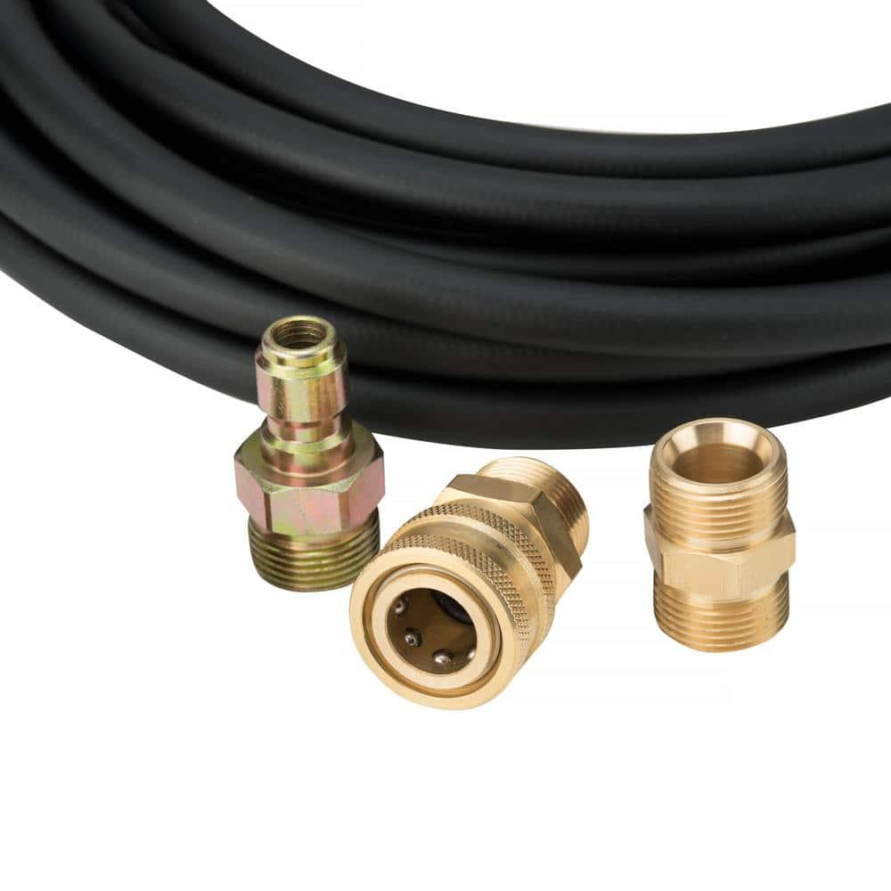 Karcher 25 ft. Black Rubber Pressure Washer Extension Hose