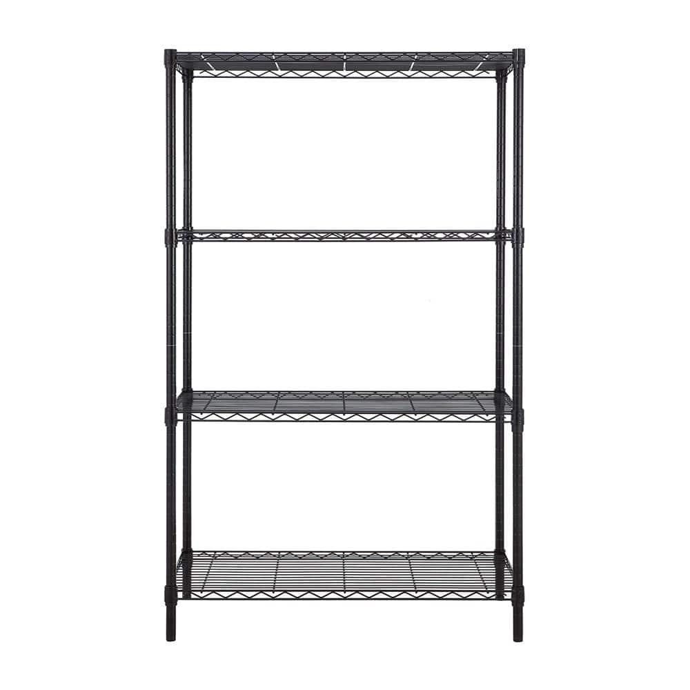 1250 lbs Steel Heavy Duty 5-Tier Utility Shelving Unit Steel Organizer Wire Rack for Home,Kitchen,Office,Chrome (13.7" D x 23.6" W x 62.4" H)