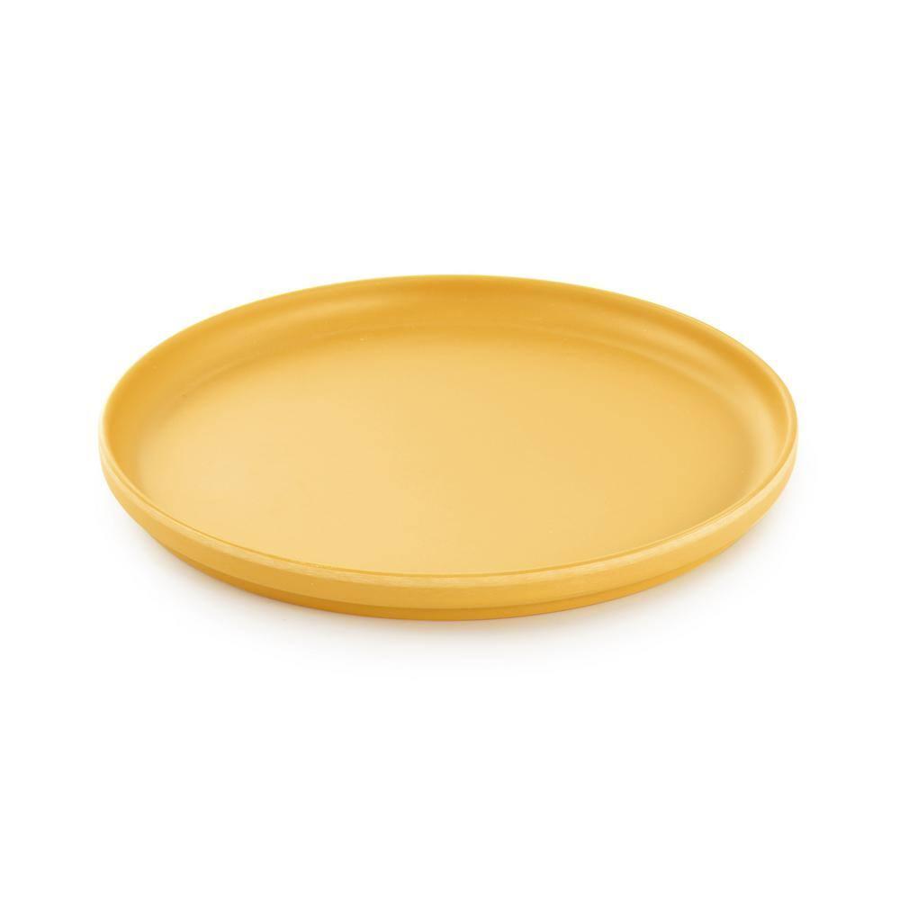 Gibson Home Canyon Crest 12-Piece Stackable Matte Melamine Dinnerware Set