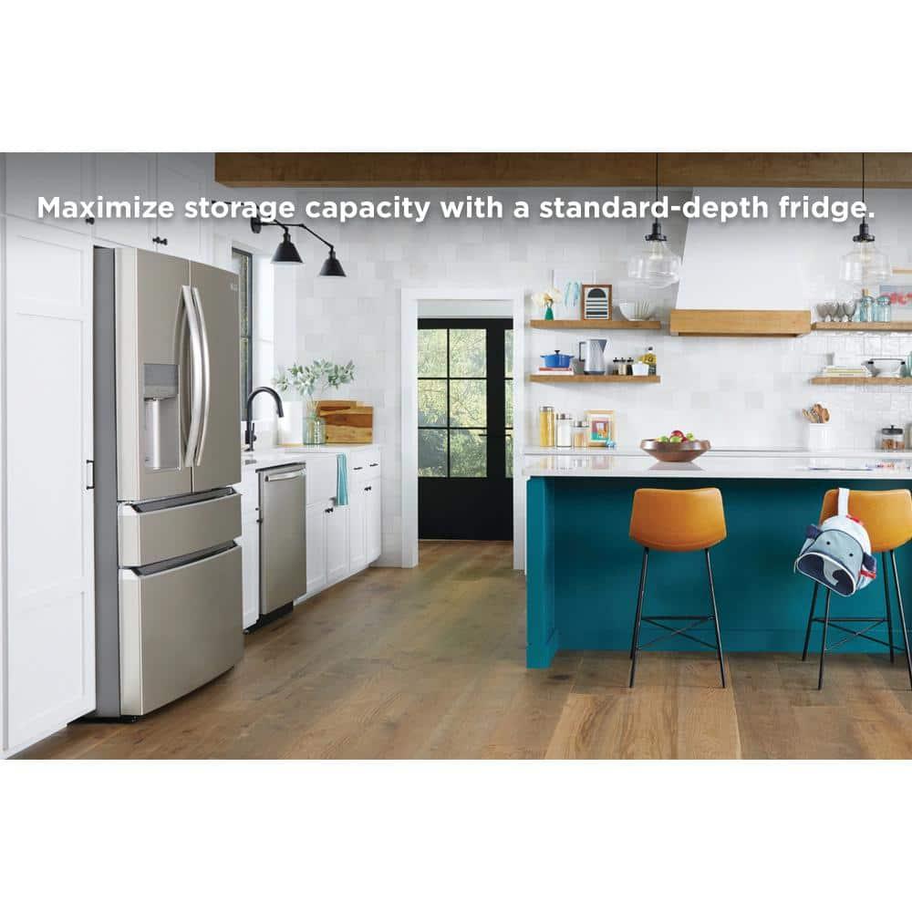 Frigidaire Grms2773a Gallery 36" Wide 26.3 Cu. Ft. Energy Star Certified French Door