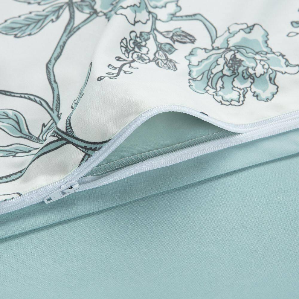 Chanasya Microfiber Reversible 3 Piece Duvet Cover Set