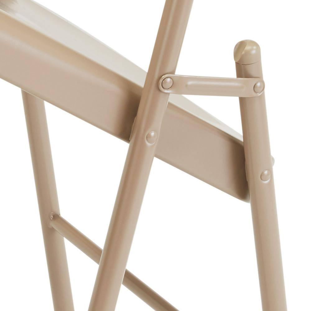 Commercialine Steel Folding Chair Set (Set of 4)