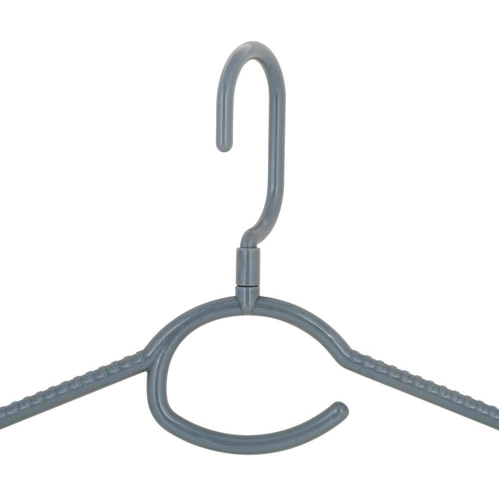 Laundry 360 Woolite Plastic Standard Hanger for Dress/Shirt/Sweater (Set of 5)