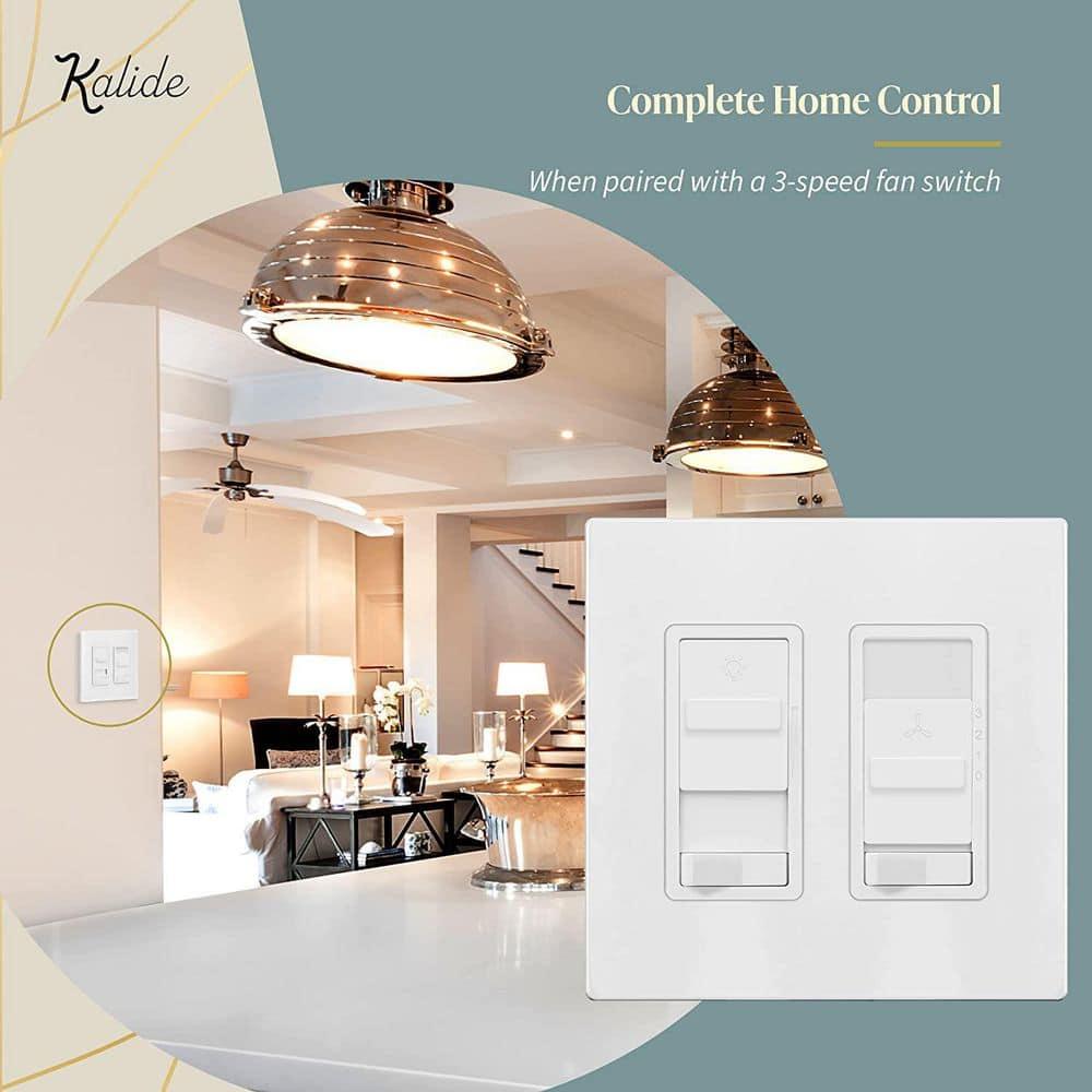 15 Tamper Resistant 3-Way Push Button Light Switch