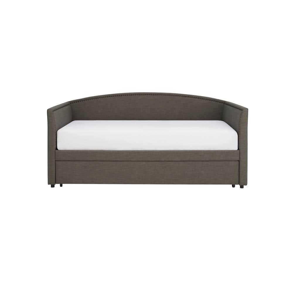 Better Homes & Gardens Grayson Daybed & Trundle, Twin Size, Gray Linen