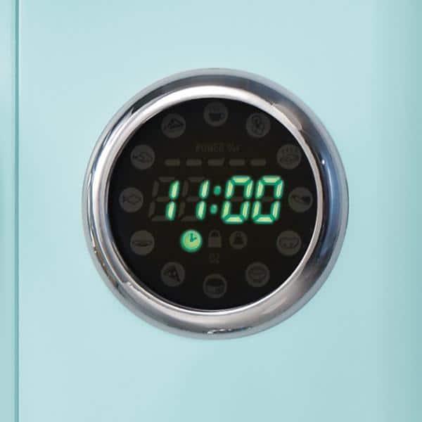 Nostalgia Retro 19" 0.9 cu ft. 800-Watt Countertop Microwave Oven