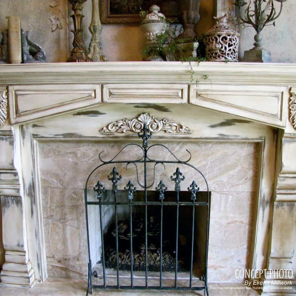 Acanthus H W D Wood Rosette Applique