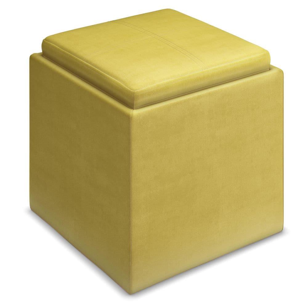 Rockwood Velvet Ottoman