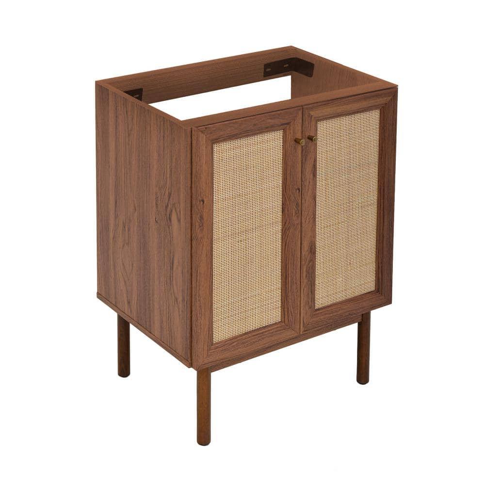 Classe 24" Bathroom Vanity In Dark Walnut Cabinet Only