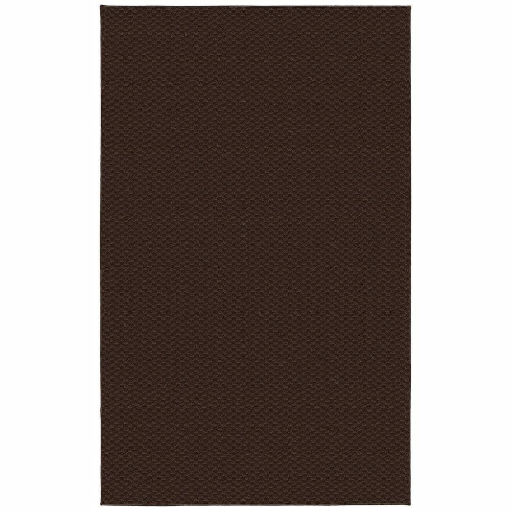 Garland Rug Medallion Mocha Indoor Area Rug, 9' x 12'
