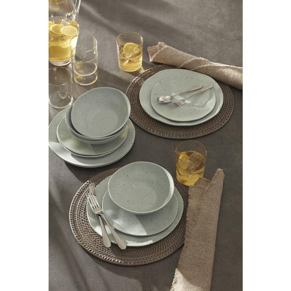 Oneida Terrazzo Melamine 12 Piece Dinnerware Set & Reviews | Birch Lane