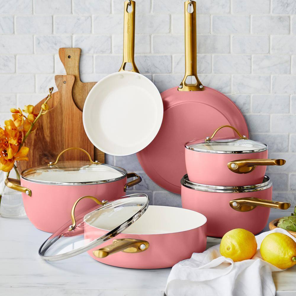 GreenPan ™ Reserve Coral 10-Piece Ceramic Non-Stick Cookware Set