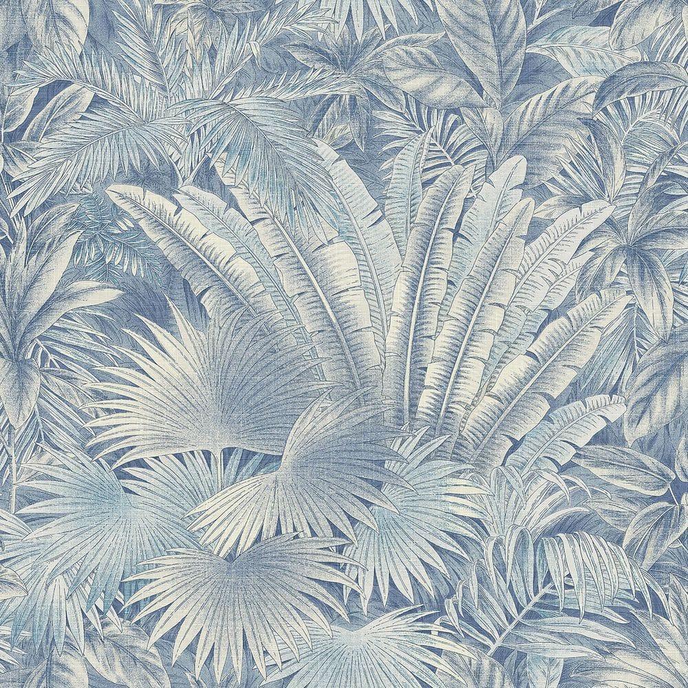 Tommy Bahama Bahamian Breeze Palm 18' L x 20.5" W Peel & Stick Wallpaper Roll