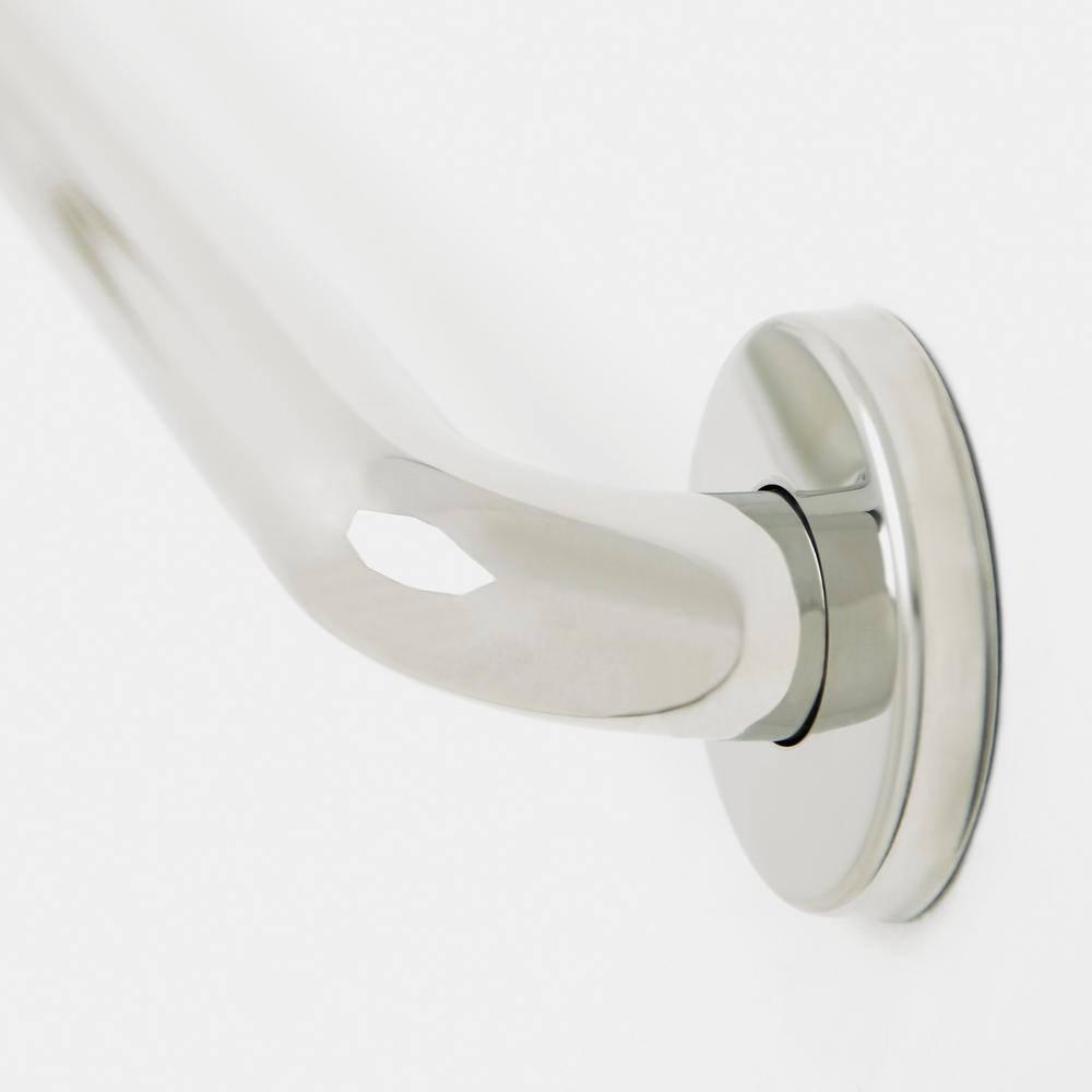 Polished Stainless Steel 33" ADA Compliant Wall Mount Grab Bar