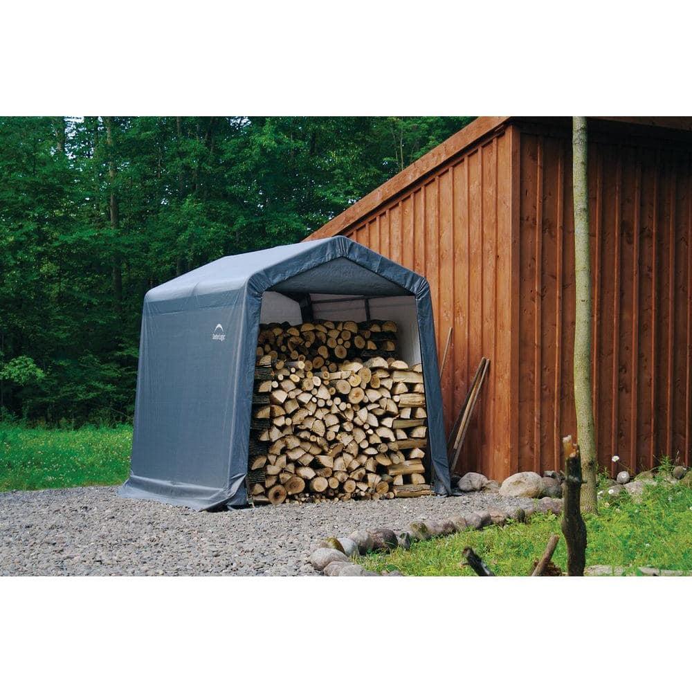 ShelterLogic ShelterLogic Shed-in-a-Box 8 x 8 x 8 ft Peak Gray