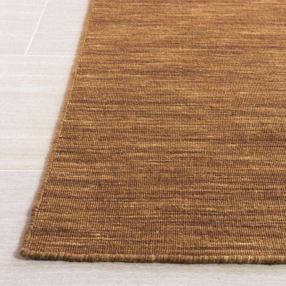 Kilim KLM850 Hand Loomed Area Rug - Brown - 5'x8' - Safavieh.