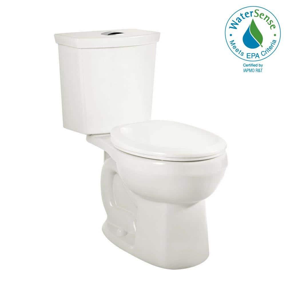 American Standard 2887518.020 American Standard H2Option GPF Elongated Comfort Height Floor Mounted Two-Piece Toilet (Seat Not Included)