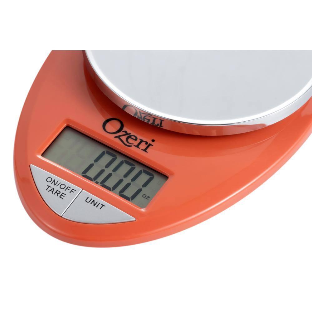 Ozeri Ozeri Pro Digital Kitchen Food Scale, 0.05 oz to 12 lbs (1 gram to 5.4 kg)