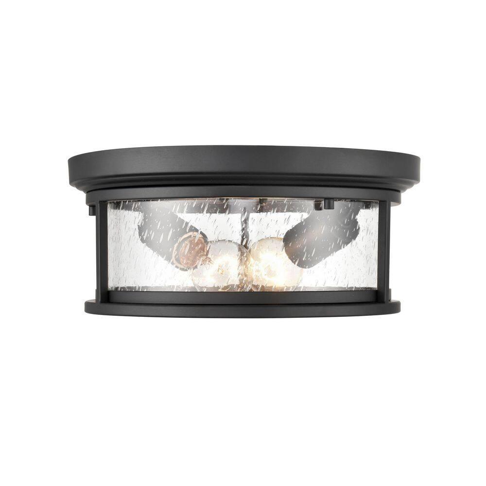 Bresley 2 - Bulb Outdoor Flush Mount