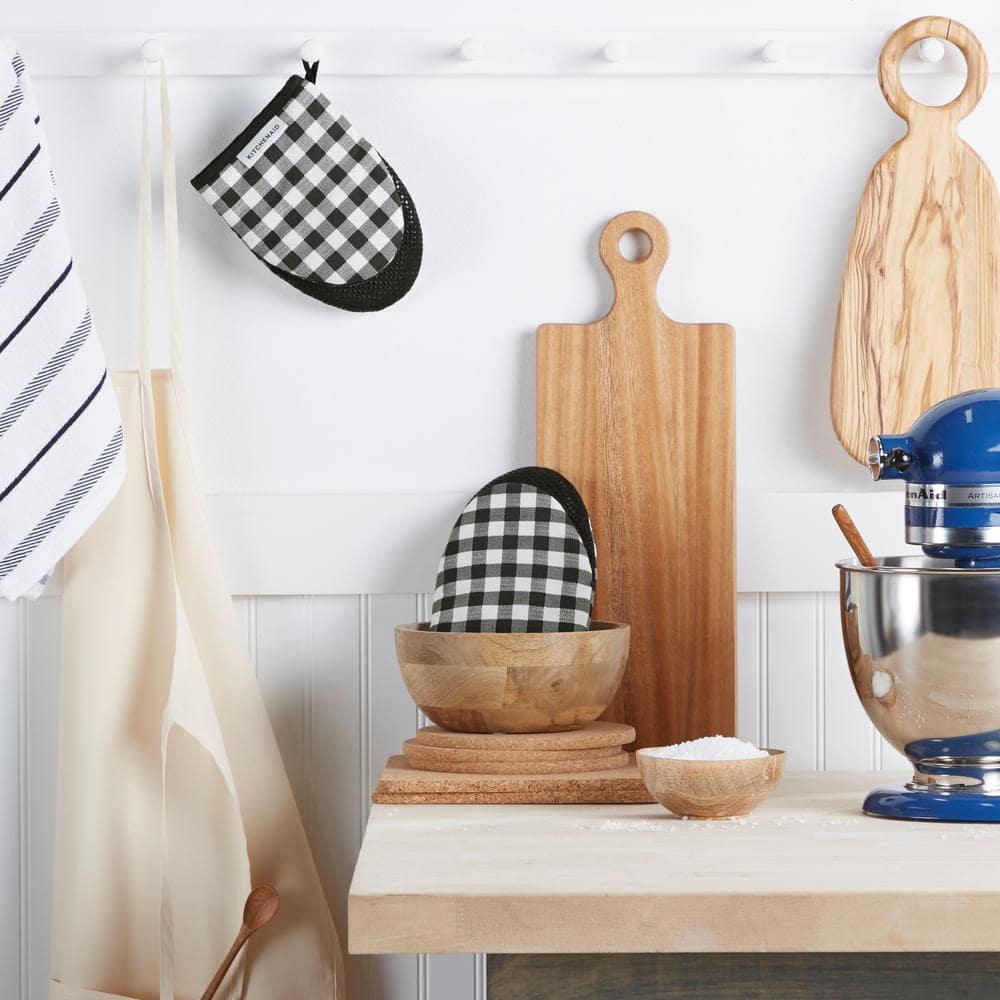 KitchenAid Gingham 2-Piece Oven Mitt (Set of 2)