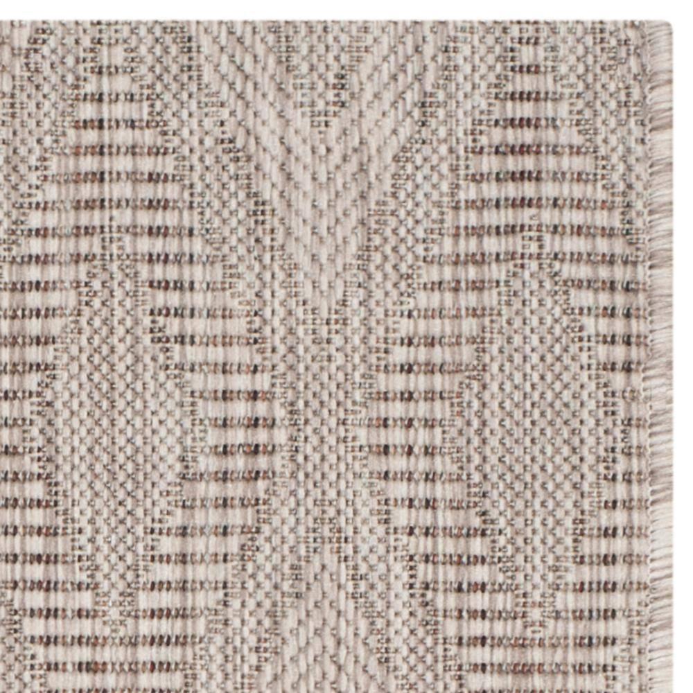 Davy Geometric Beige Indoor / Outdoor Area Rug