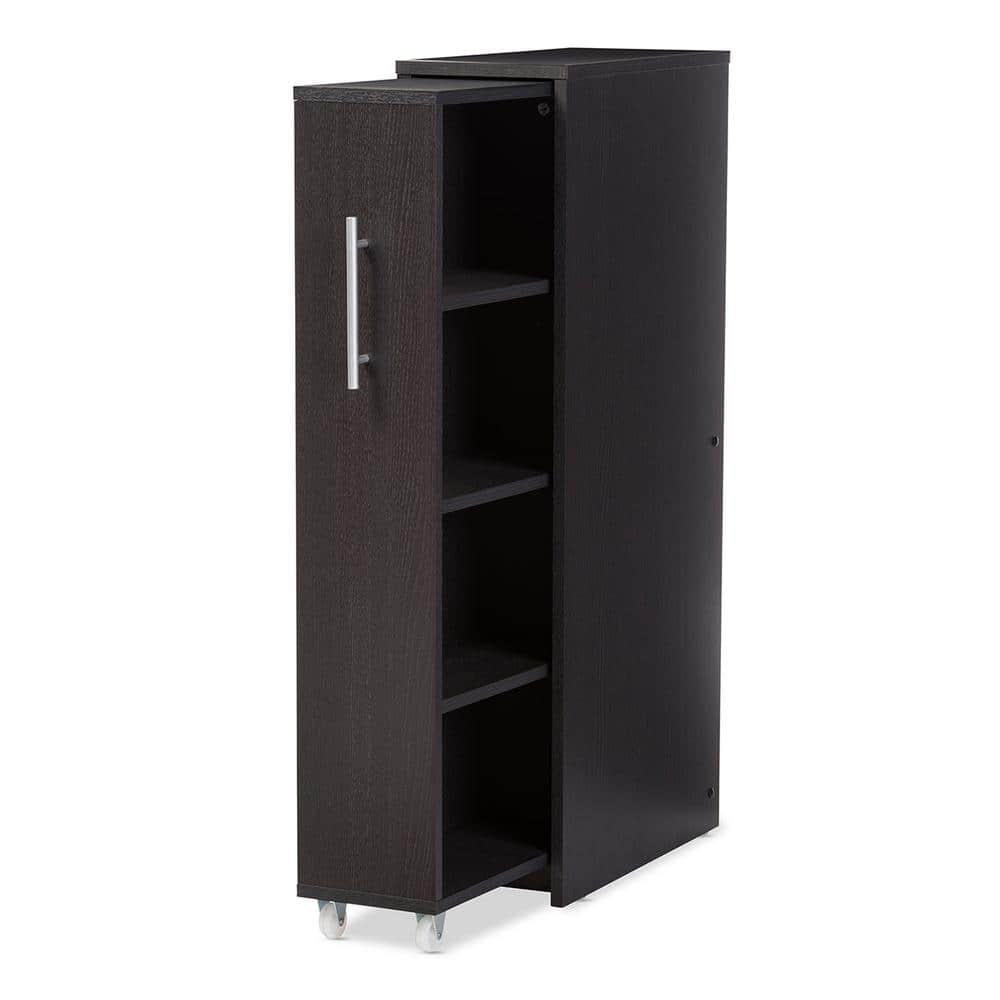 8.58'' Wide 3 - Shelf Storage Cabinet