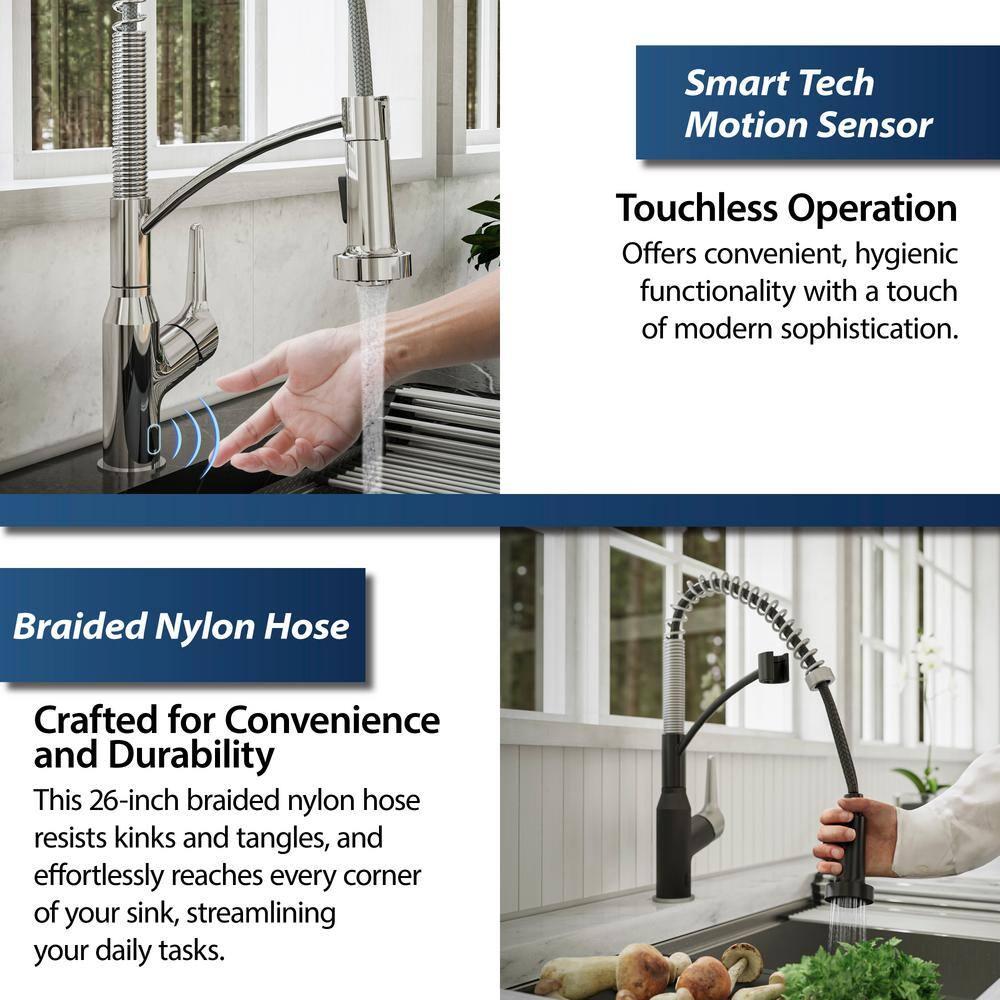 Karran KKF215C Karran Scottsdale Pull Down Touchless Kitchen Faucet
