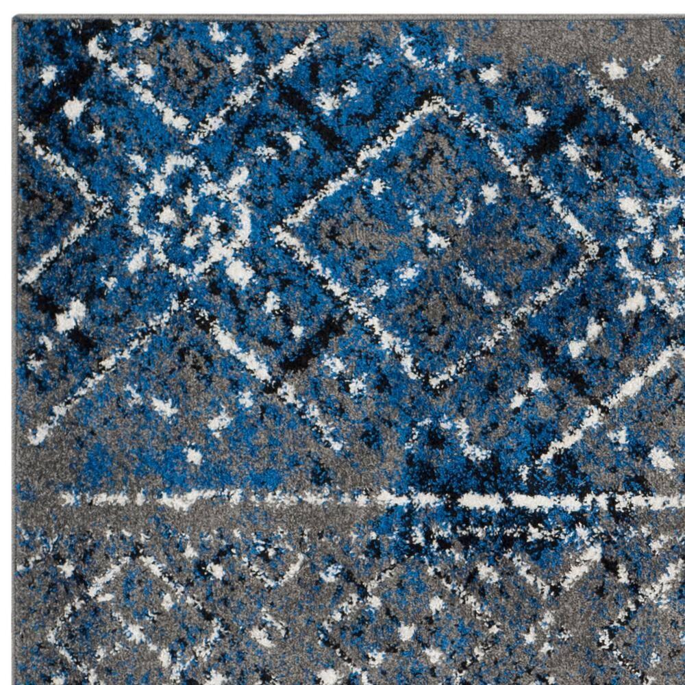 Adirondack ADR111 Machine Made Indoor Area Rug - Silver/Multi - 4'x4' - Safavieh