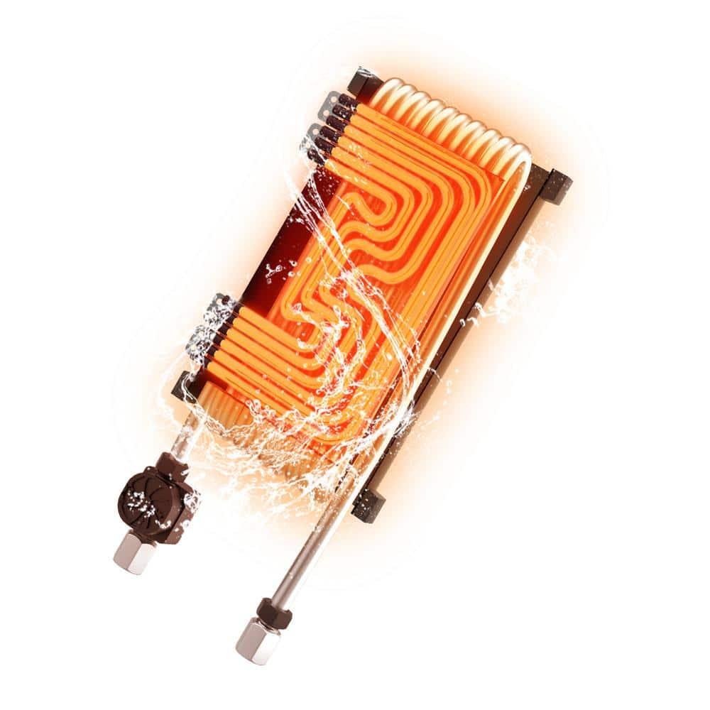 CAMPLUX 18KW 240V Electric Tankless Water Heater , Instant Hot Water Heater