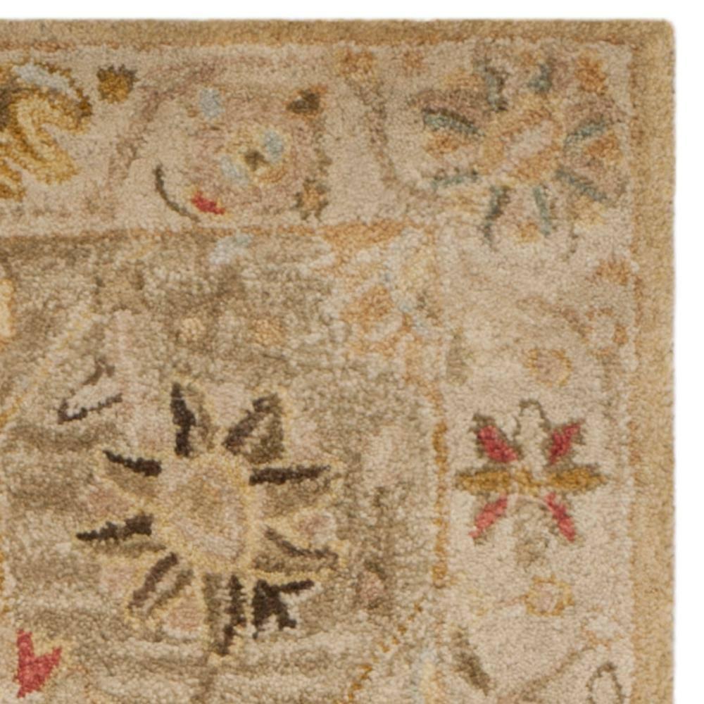 Antiquity AT859 Hand Tufted Indoor Runner Rug - Taupe/Beige - 2'3"x10' - Safavieh
