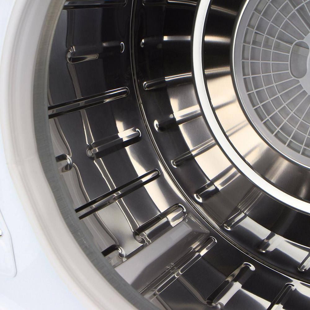 Barton Tumble Dryer White Heat Control Automatic Portable Electric RV 2.6 cu ft