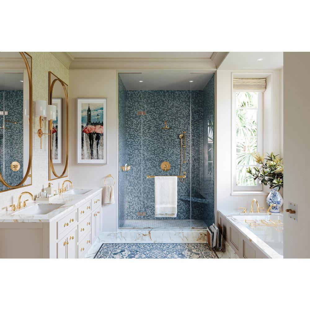 Holborn Widespread Lavatory Faucet With C-Spout
