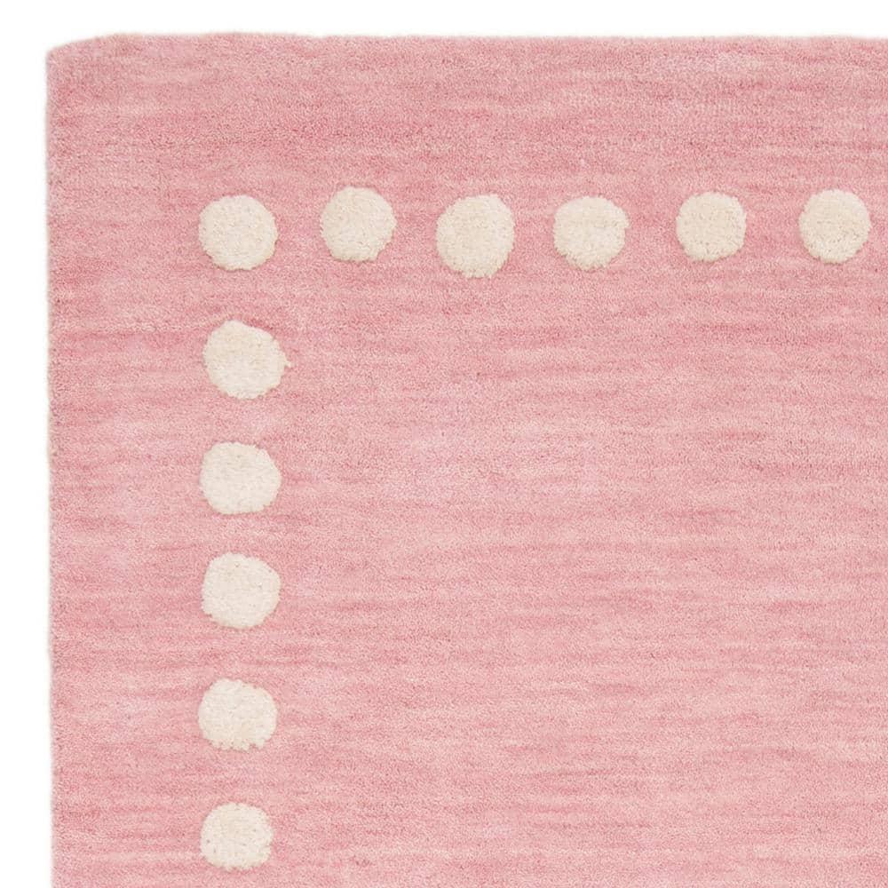 Safavieh Kids SFK802 Hand Loomed Indoor Area Rug - Pink - 5'x8' - Safavieh