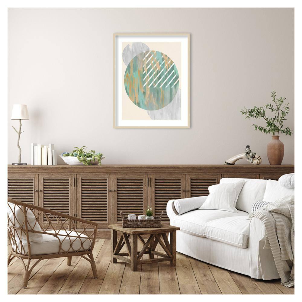 Amanti Art 33"x41" Lodge Reflection by Justine Milton Wood Framed Wall Art Print