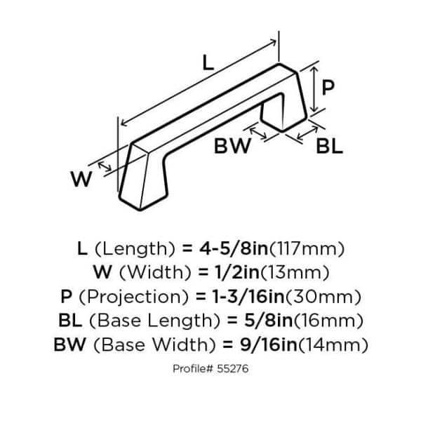 Blackrock 3 3/4" Center to Center Bar Pull