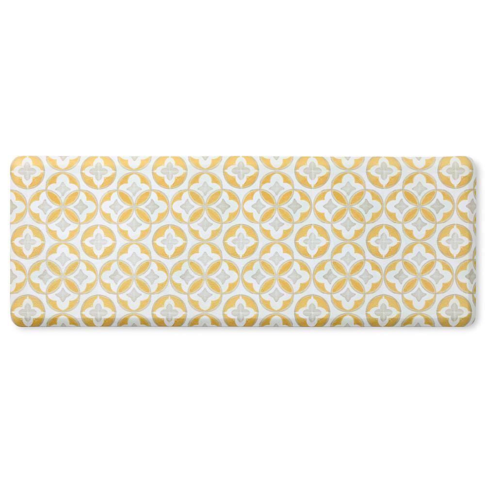 Fiesta FIESTA Postiano Tiles Geo Textured Anti-Fatigue Comfort Non-Slip Kitchen Runner Mat