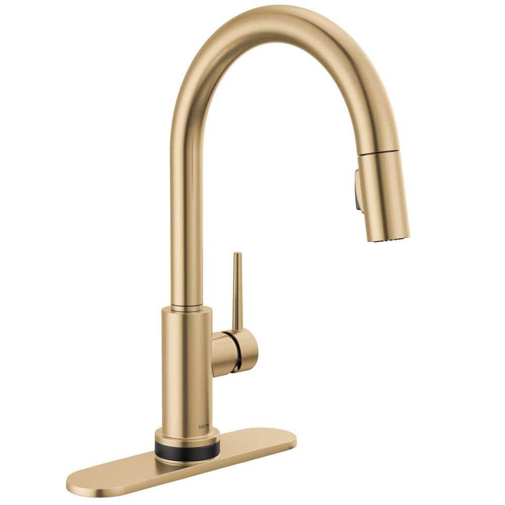 Trinsic Pull Down Sprayer Touch Kitchen Sink Faucet, Touch Control Kitchen Faucet