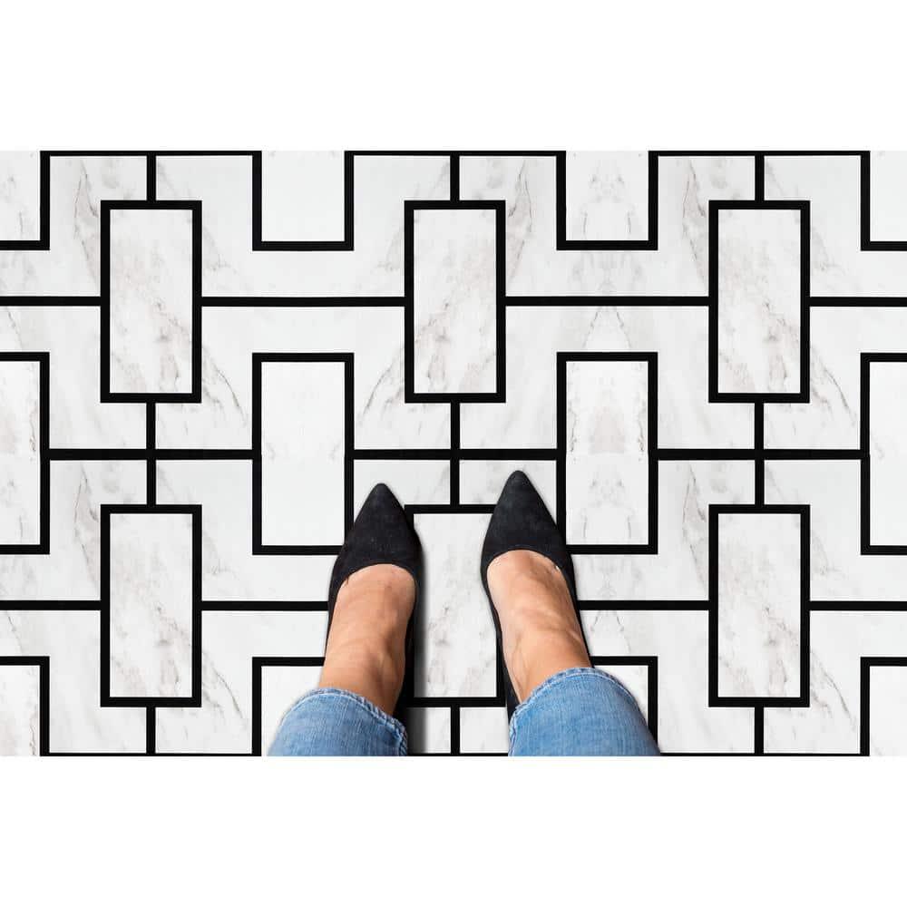 Achim Retro 12x12 Self Adhesive Vinyl Floor Tile - Affinity - 20 Tiles/20 sq. ft.