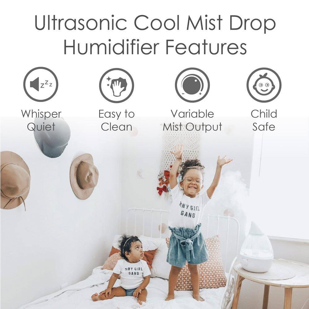 Crane USA Drop Cool-Mist Humidifier, 1 Gal.