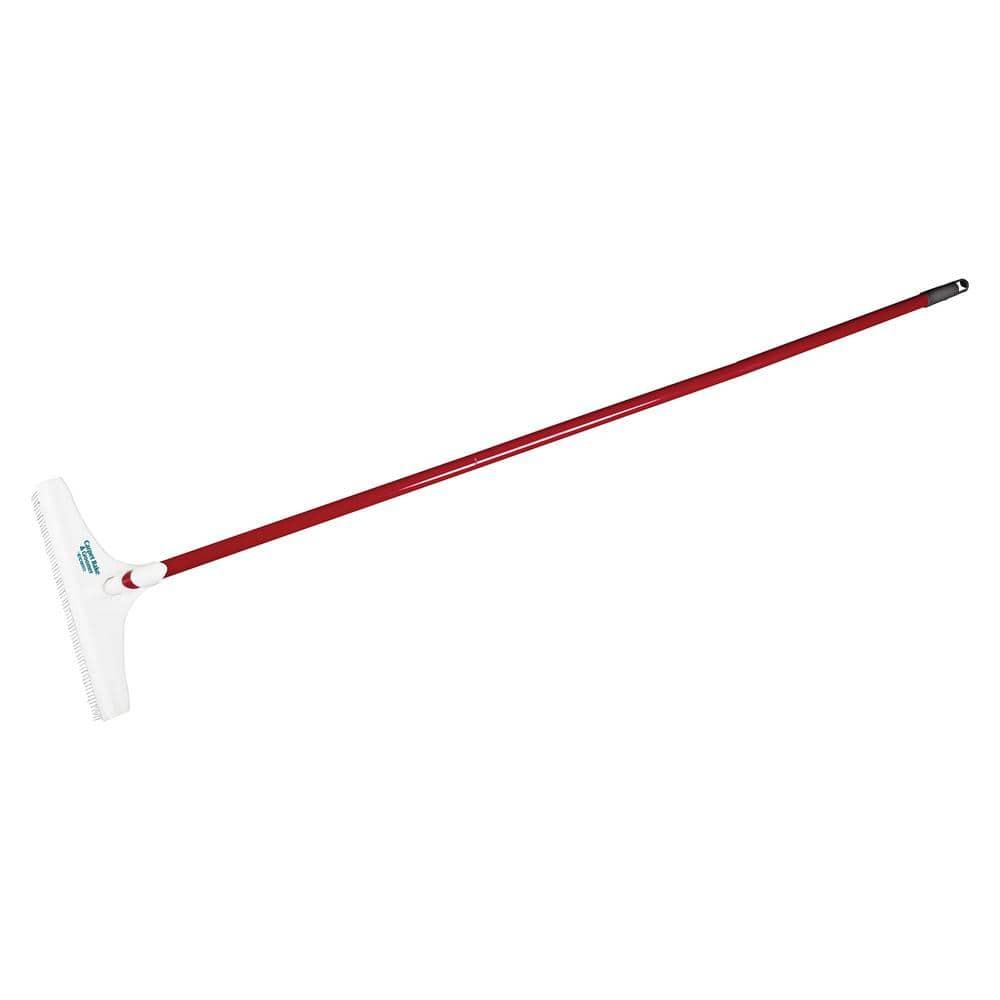 ROBERTS 12" Carpet Rake and Groomer with 51" Handle